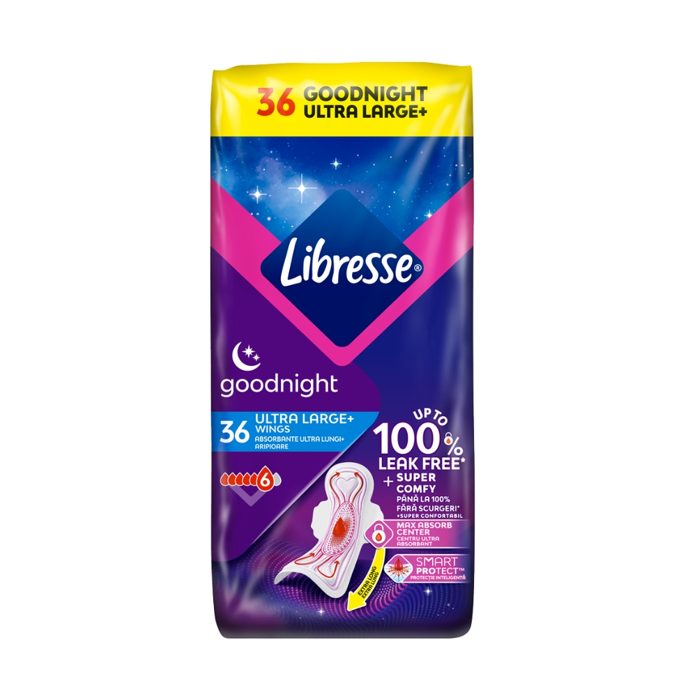 LIBRESSE ABSORBANTE NOAPTE 36BUC ULTRA LARGE