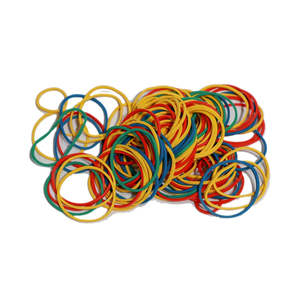 ELASTICE MULTICOLORE BANI 50BUC 50G G40-1