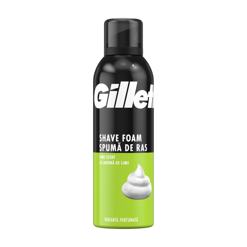 GILLETTE SPUMA RAS 250ML LIME SCENT