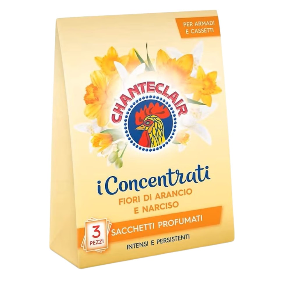 CHANTE CLAIR SACULETI PARFUMATI HAINE 3BUC 3X12G FIORI DI ARANCIO E NARCISO