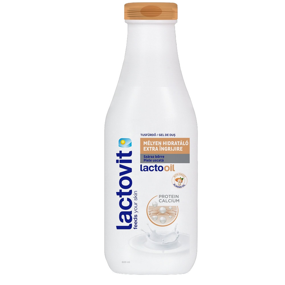 LACTOVIT SHOWER GEL 600ML LACTOOIL