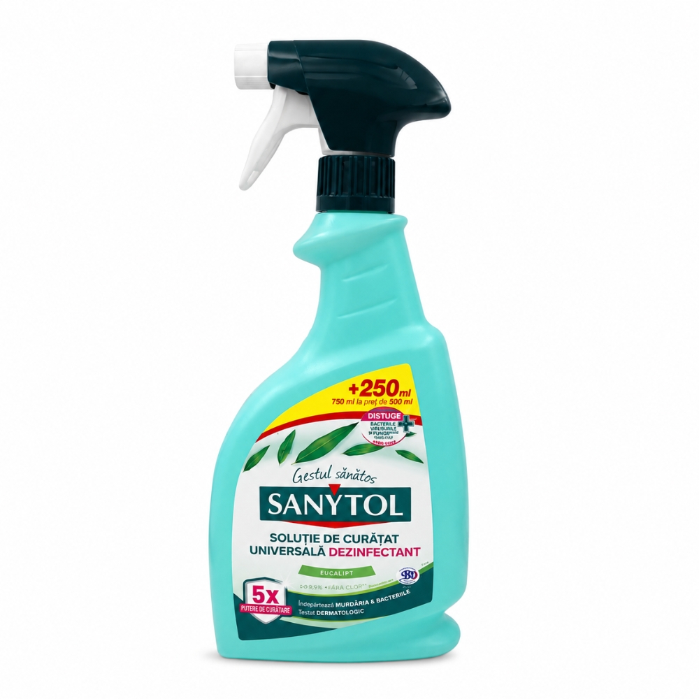 SANYTOL SPRAY 750ML MULTISUPRAFETE EUCALIPT