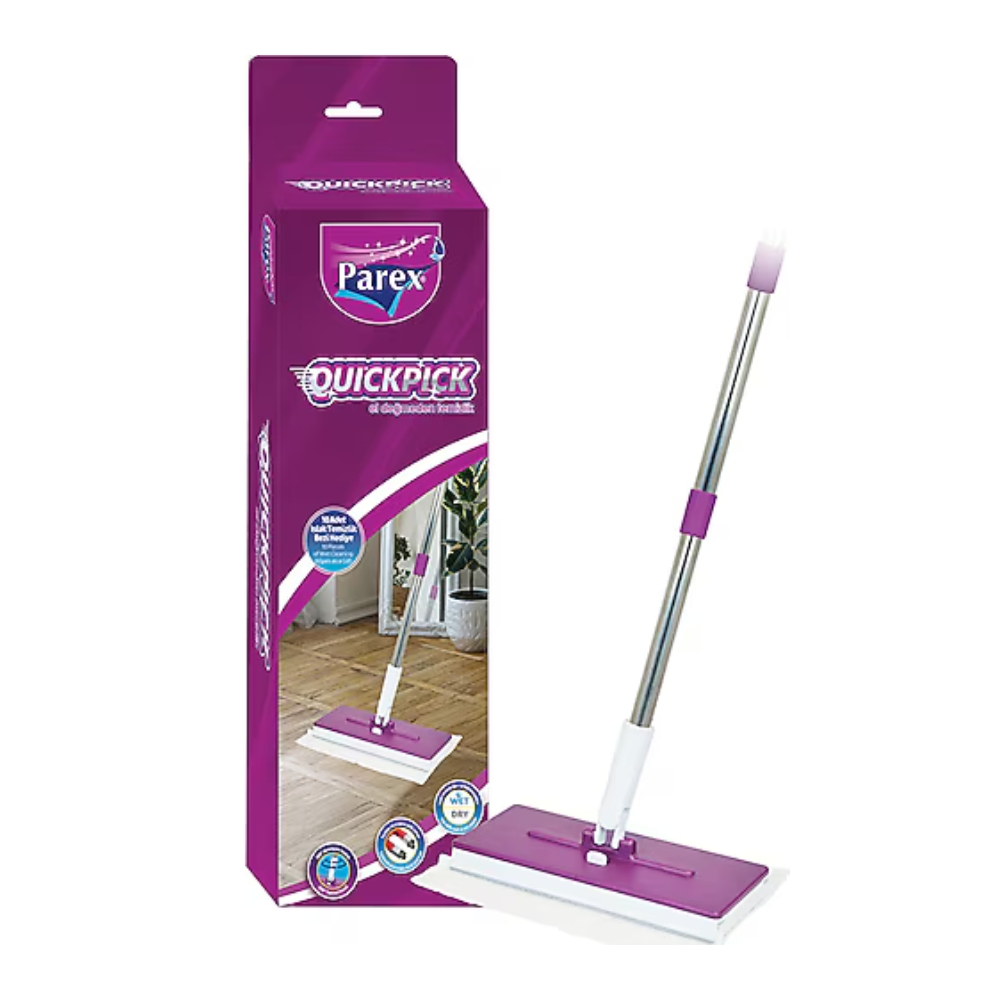 PAREX MOP CU PRINDERE RAPIDA + SERVETELE UMEDE MOP 10BUC