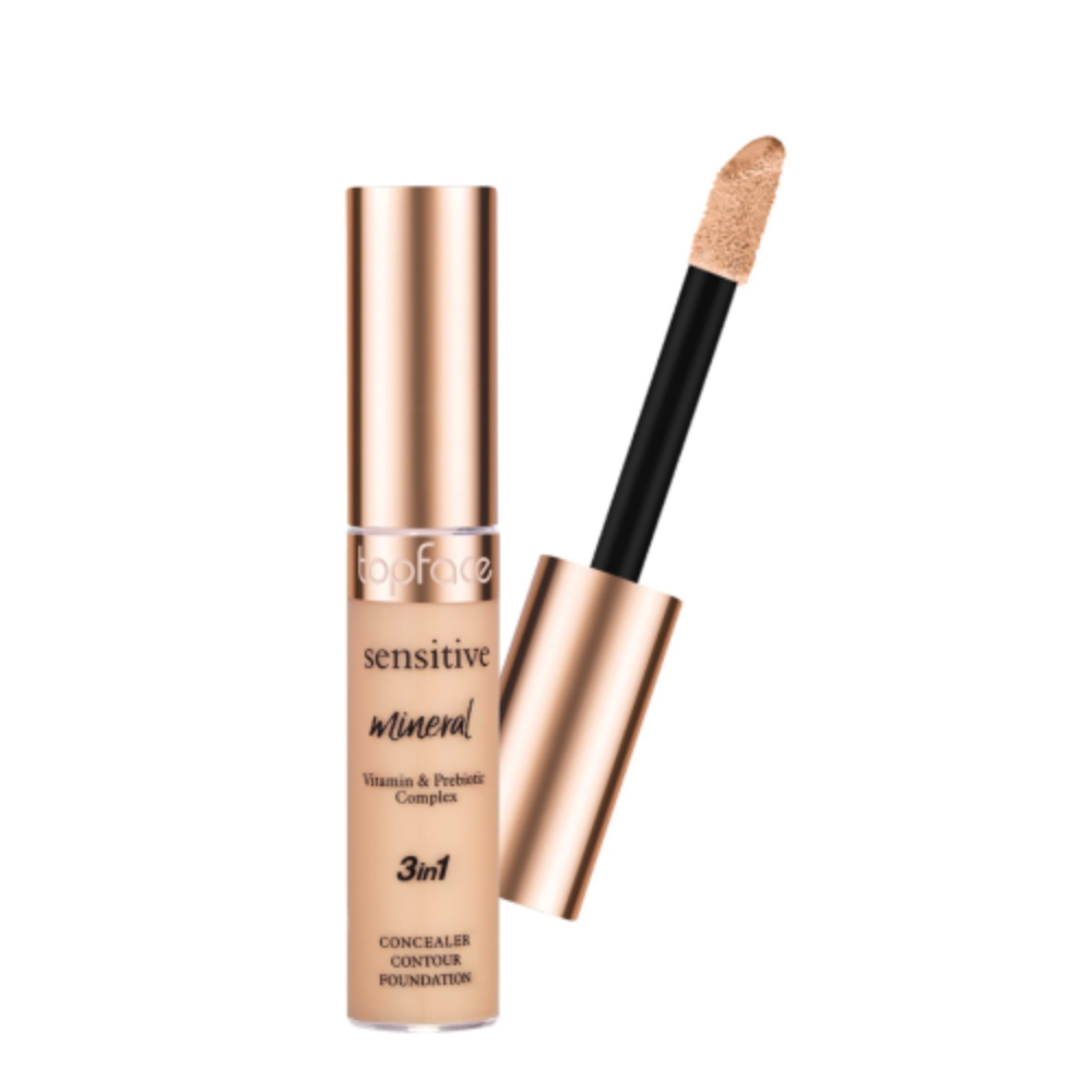 TOPFACE SENSITIVE MINERAL CORECTOR 3IN1 12ML IVORY BEIGE 001