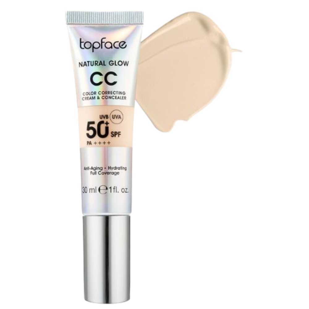 TOPFACE CC CREAM NATURAL GLOW SPF50 30ML 003 WARM LINEN