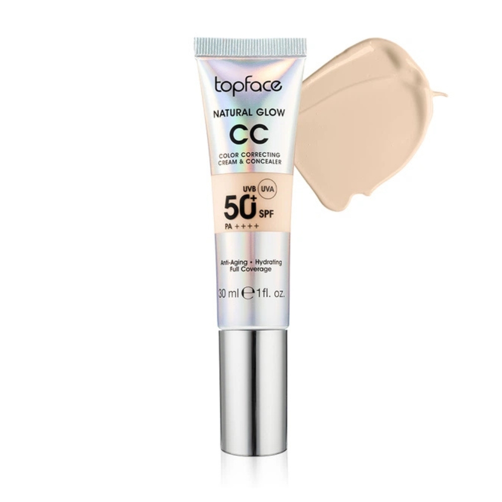 TOPFACE CC CREAM NATURAL GLOW SPF50 30ML 004 COOL LINEN