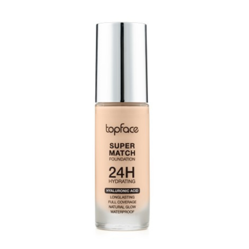 TOPFACE FOND DE TEN SUPER MATCH 24H HYDRATING 30ML 001 IVORY NUDE