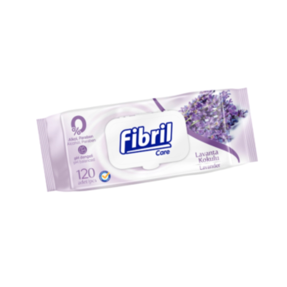 FIBRIL SERVETELE UMEDE CARE CAPAC 120BUC LAVANDA