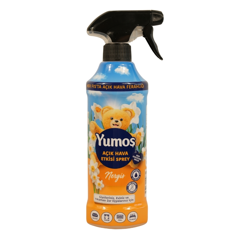 YUMOS SPRAY DEO HAINE 430ML NERGIS (GALBEN)