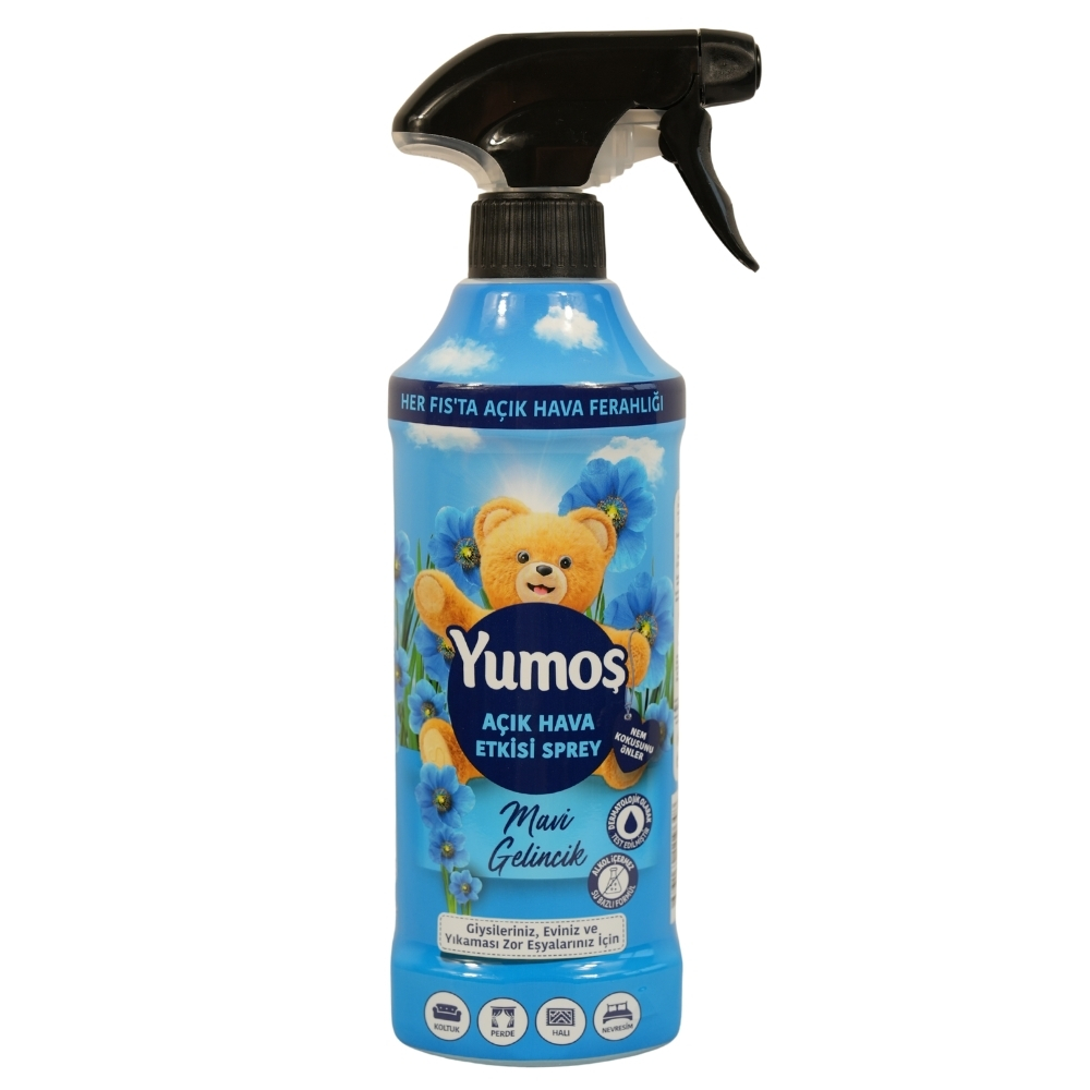 YUMOS SPRAY DEO HAINE 430ML MAVI GELINCIK (ALBASTRU)
