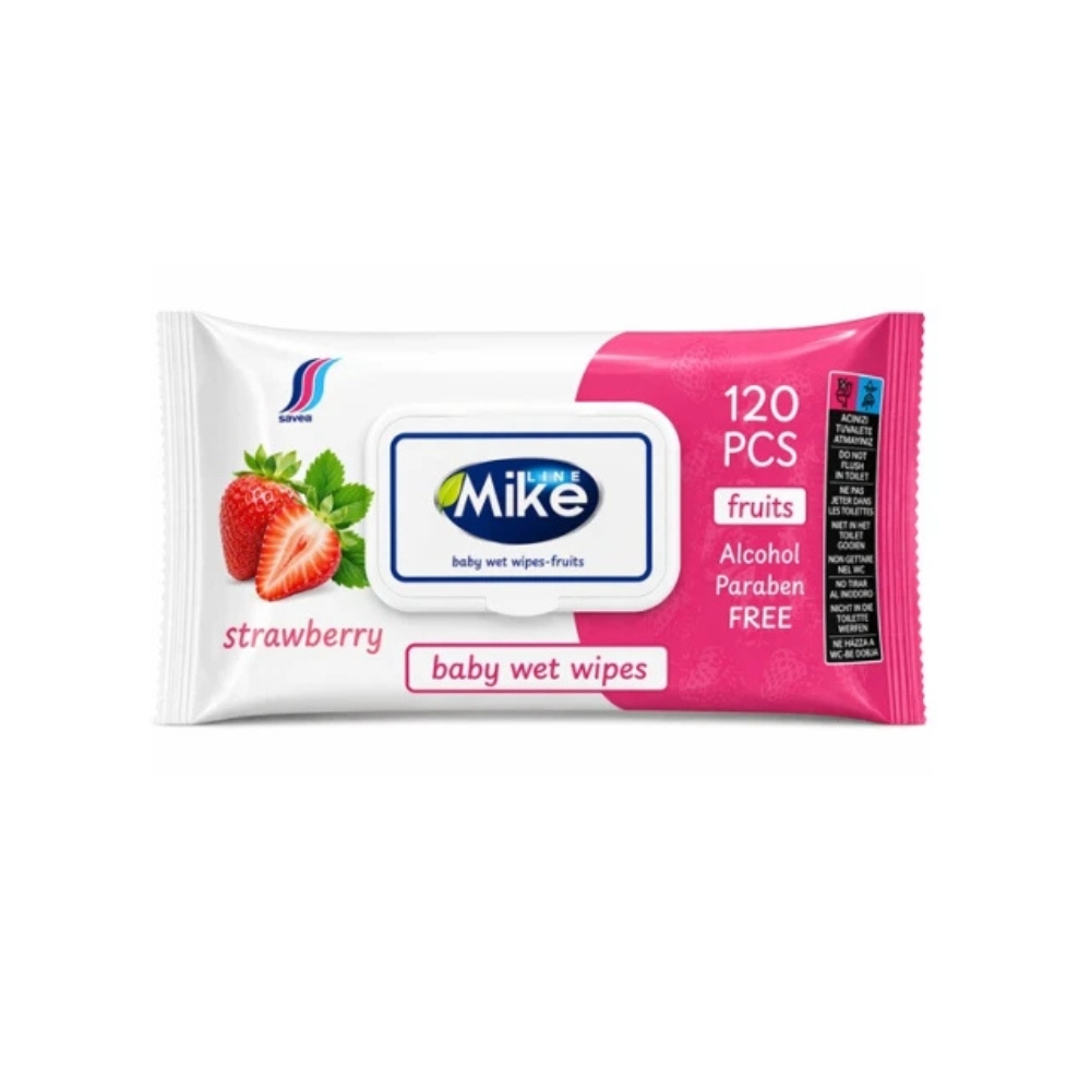 MIKE SERVETELE UMEDE BABY CAPAC 120BUC STRAWBERRY