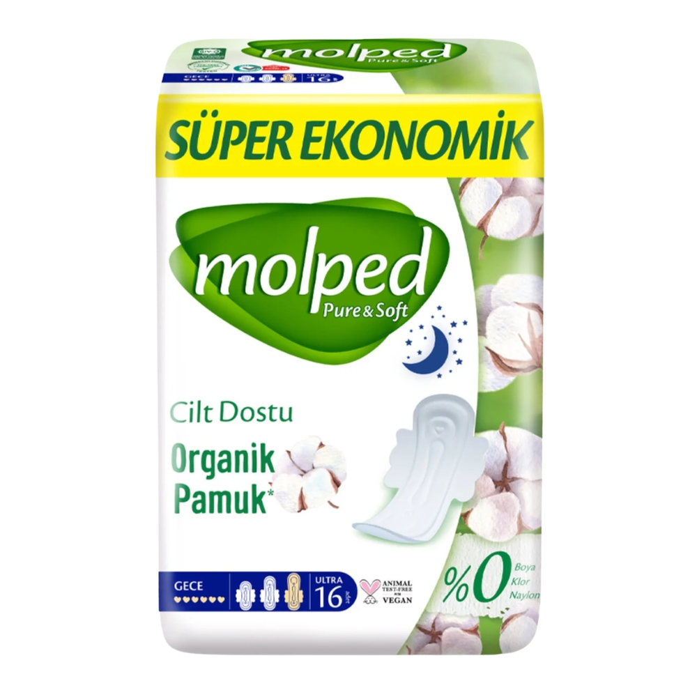 MOLPED ABSORBANTE PURE&SOFT 16BUC NIGHT