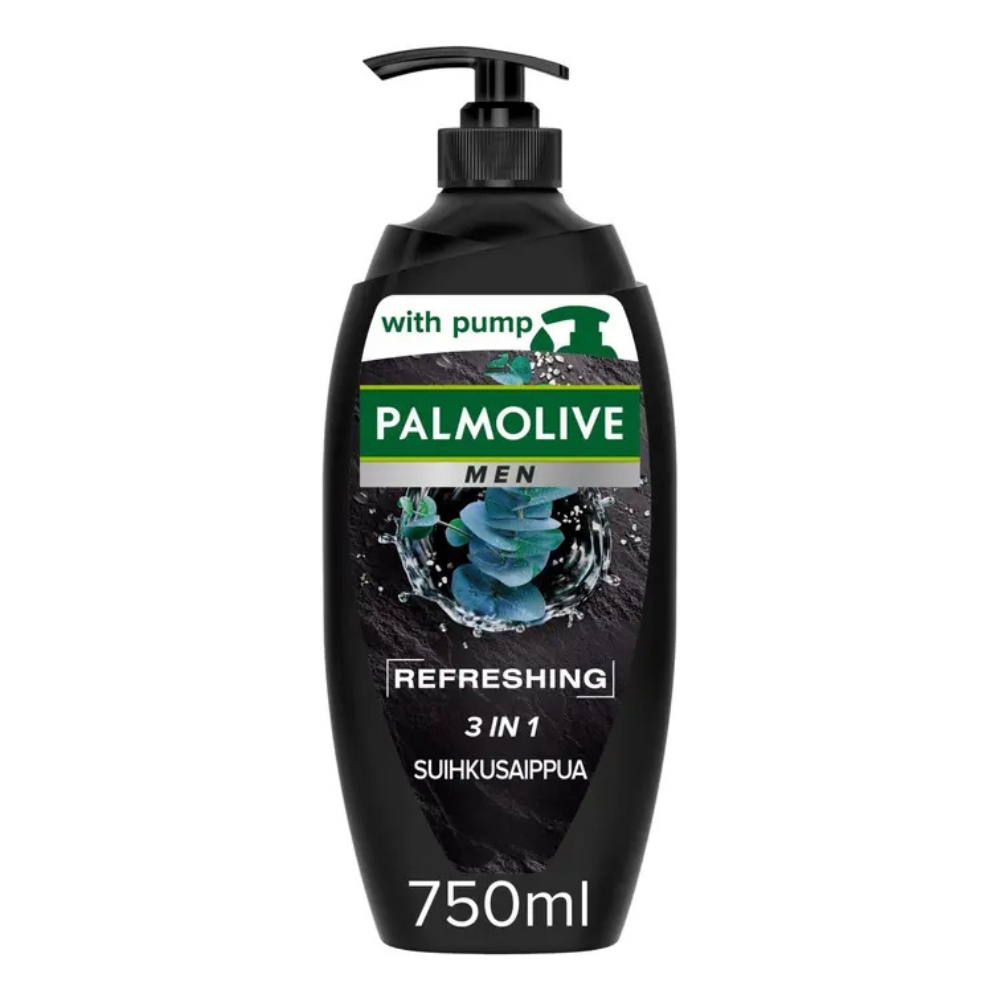 PALMOLIVE GEL DUS MEN 750ML POMPITA REFRESHING