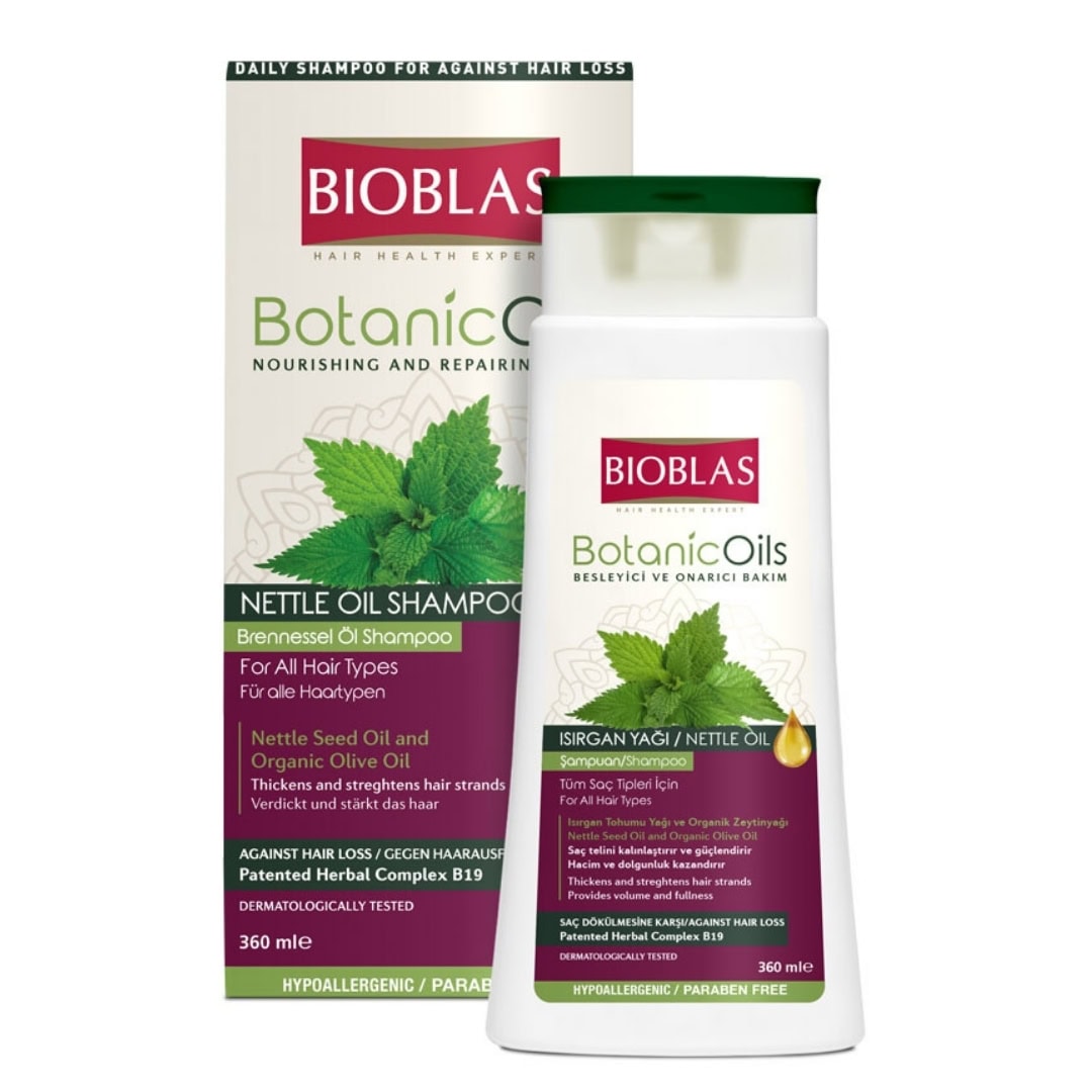BIOBLAS SAMPON 360ML NETTLE OIL