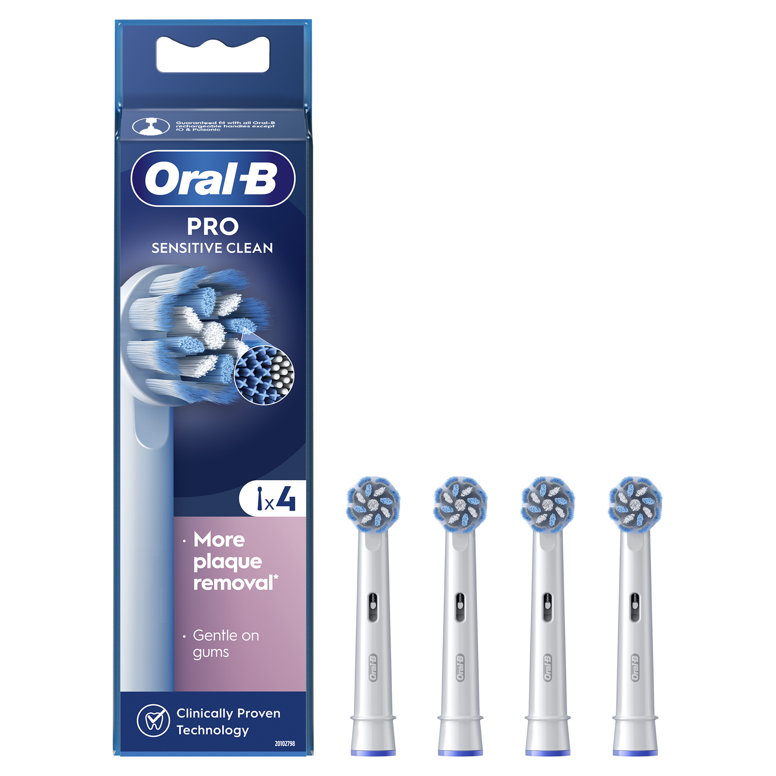 ORAL B REZERVA PERIUTE PRO SENSITIVE CLEAN 4BUC/SET