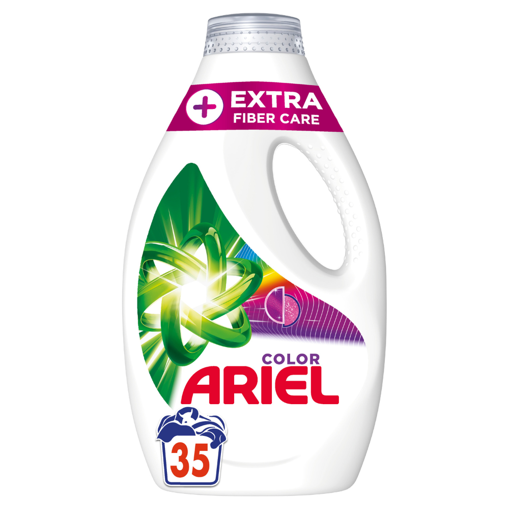 ARIEL DETERGENT LICHID 1.75L +EXTRA FIBER CARE 35SP