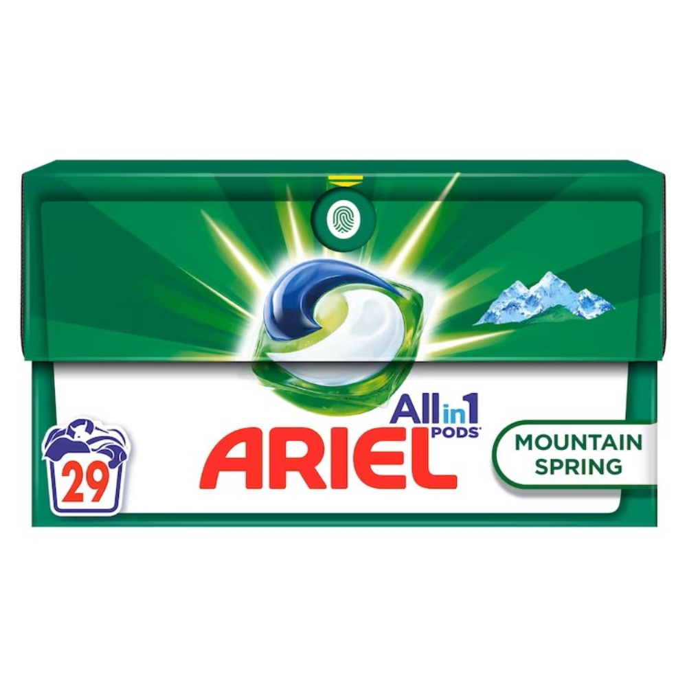 ARIEL DETERGENT CAPSULE 29BUC CUTIE MOUNTAIN SPRING