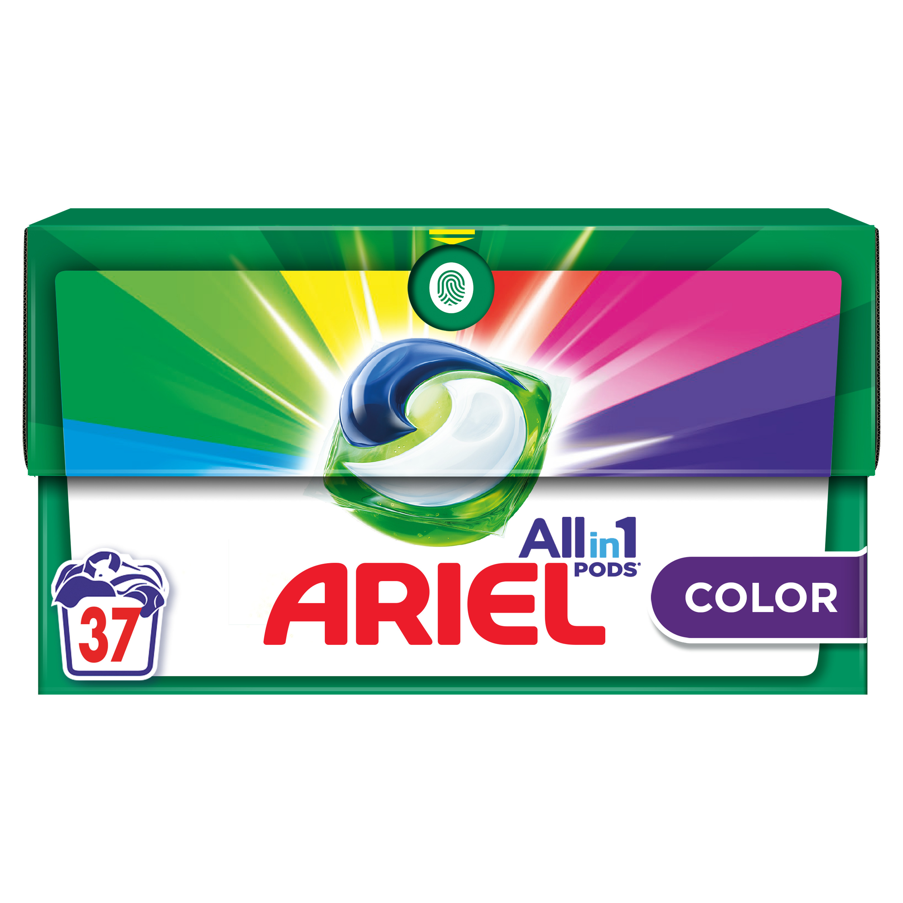 ARIEL DETERGENT CAPSULE 37BUC CUTIE COLOR