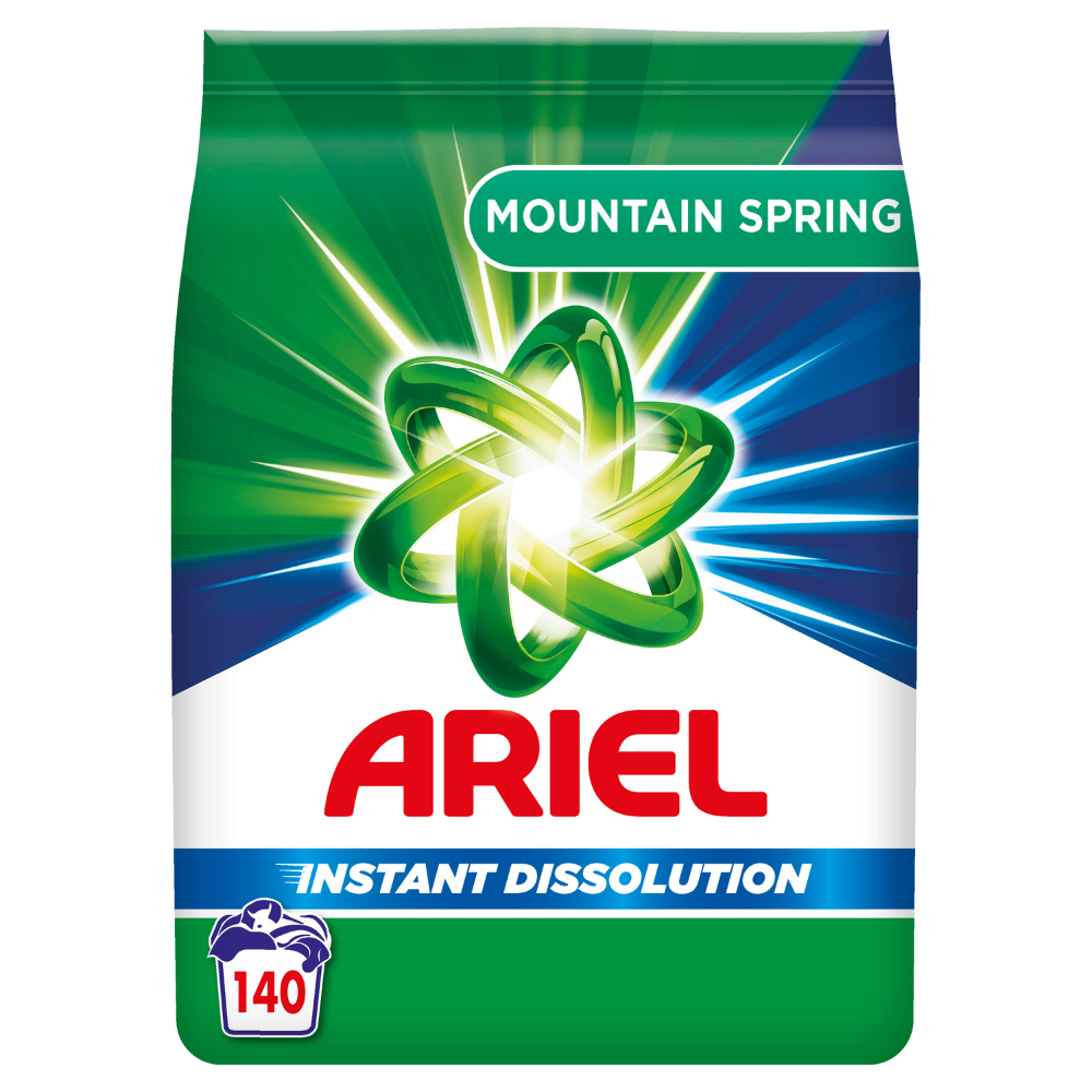 ARIEL DETERGENT PUDRA AUTOMAT 10.5KG WHITES+COLORS 140SP