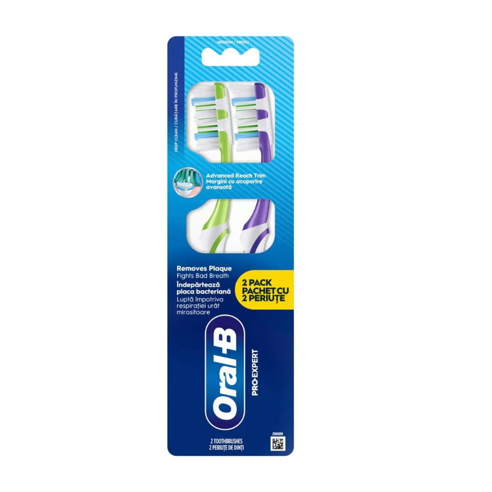 ORAL B PERIUTE 2BUC/SET PRO EXPERT