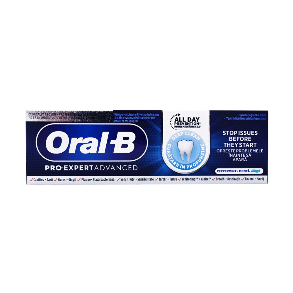 ORAL B PASTA DINTI 75ML PRO EXPERT ADVANCE