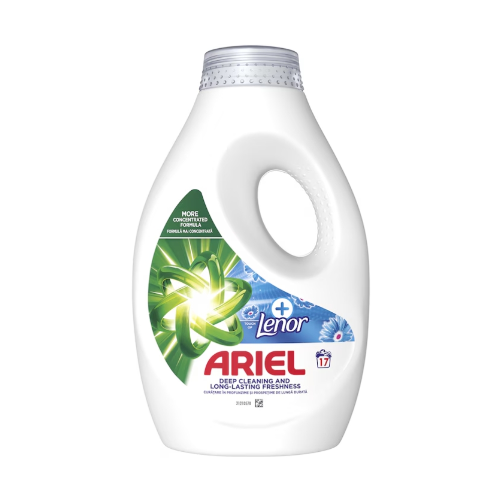ARIEL DETERGENT LICHID 765ML TOUCH OF LENOR 17SP