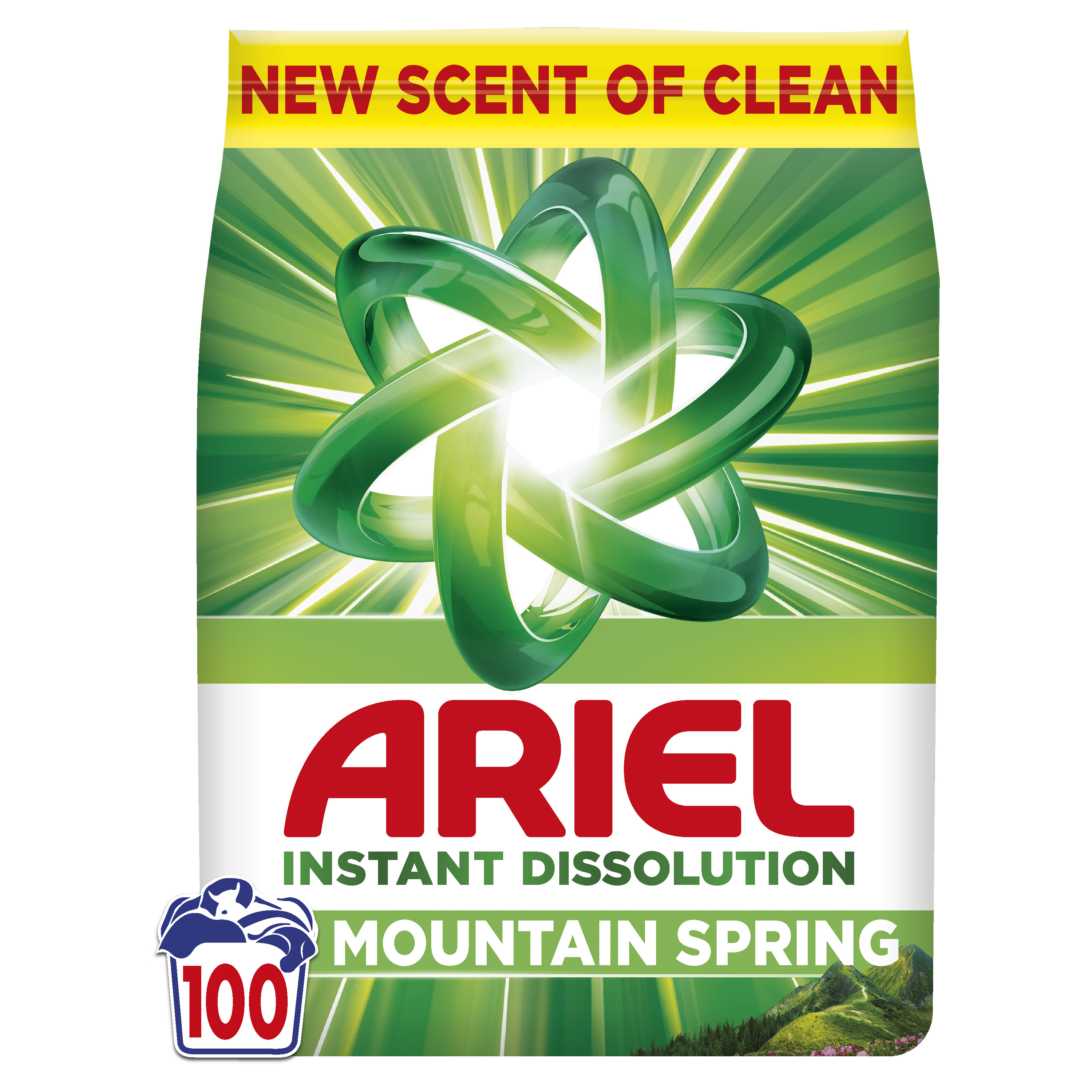 ARIEL DETERGENT PUDRA AUTOMAT 6.5KG MOUNTAIN SPRING 100SP