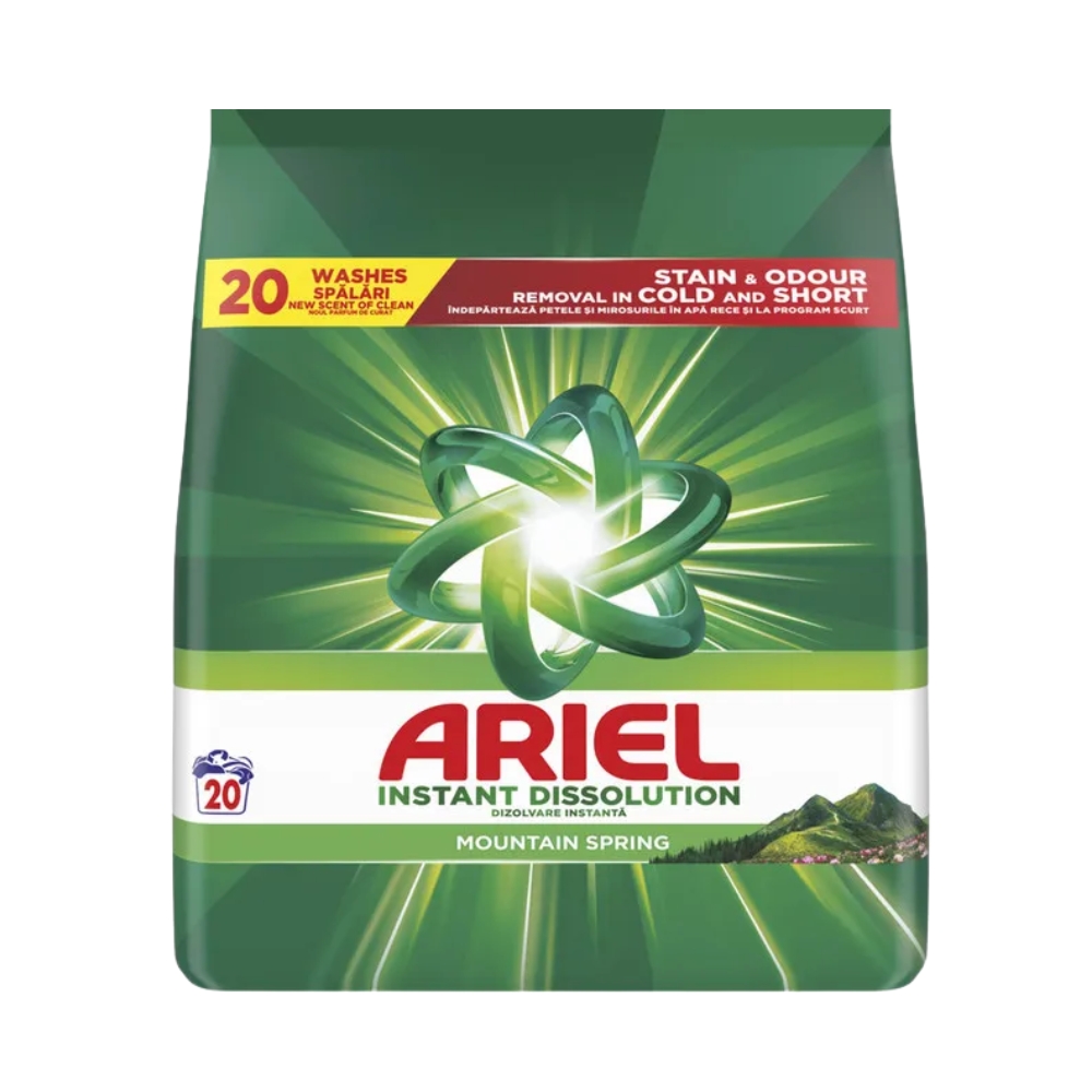 ARIEL DETERGENT PUDRA AUTOMAT 1.3 KG MOUNTAIN SPRING 20SP