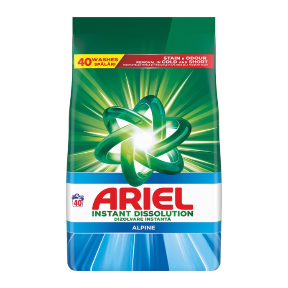 ARIEL DETERGENT PUDRA AUTOMAT 2.6 KG ALPINE 40SP