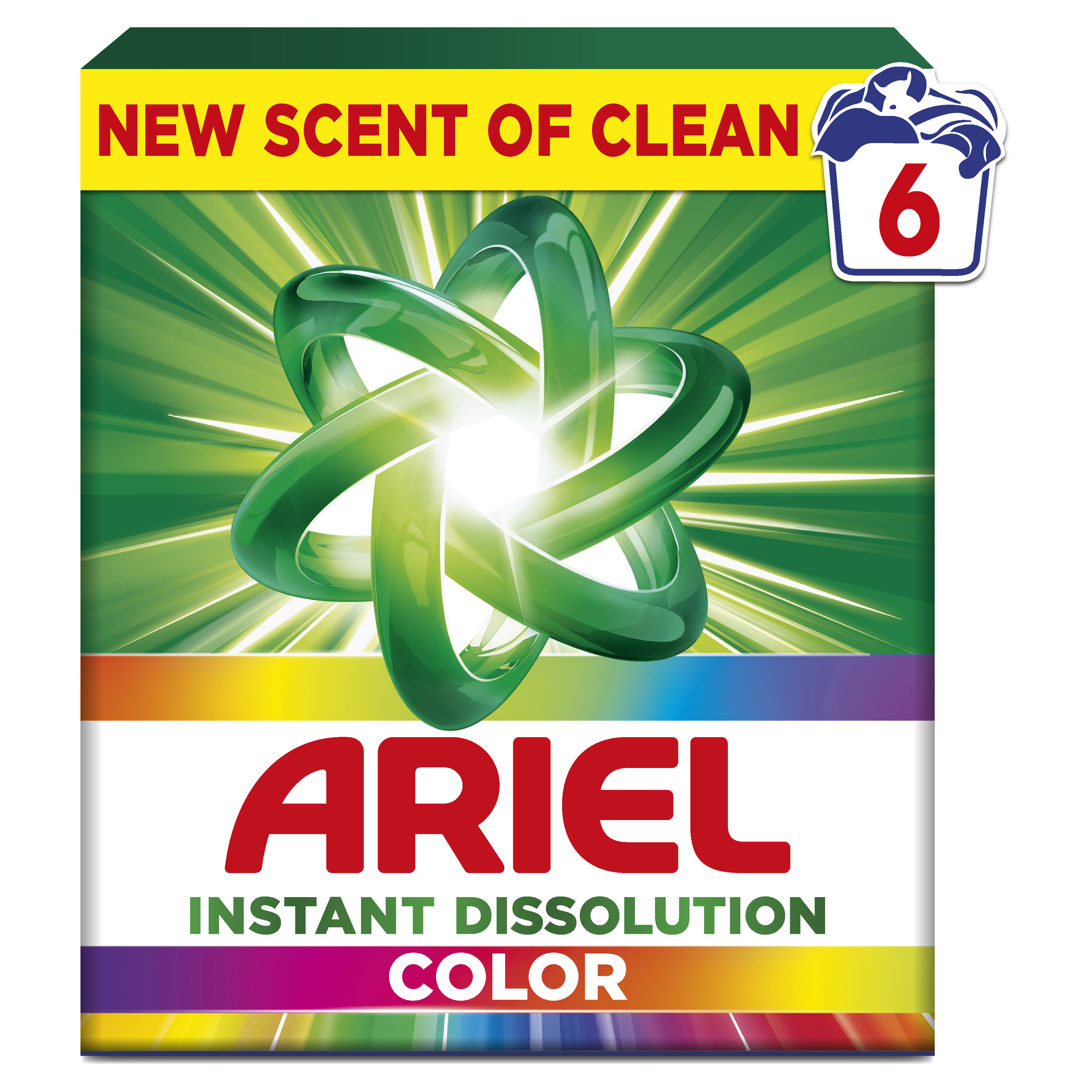 ARIEL DETERGENT PUDRA AUTOMAT 390G COLOR 6SP