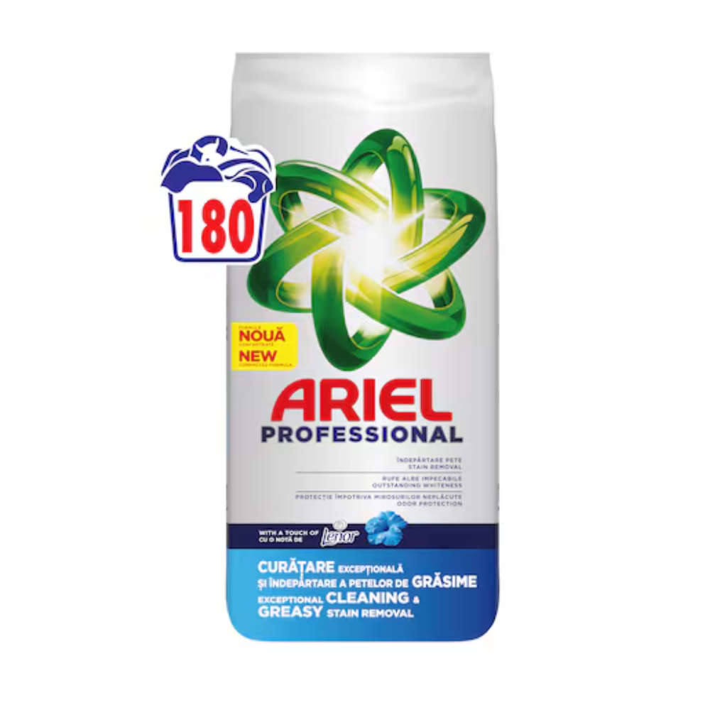 ARIEL DETERGENT PUDRA AUTOMAT 11.7KG TOUCH OF LENOR 180SP