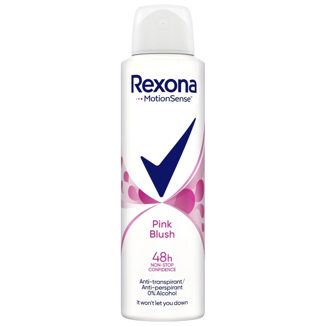 REXONA DEO DAMA 150ML PINK BLUSH 48H