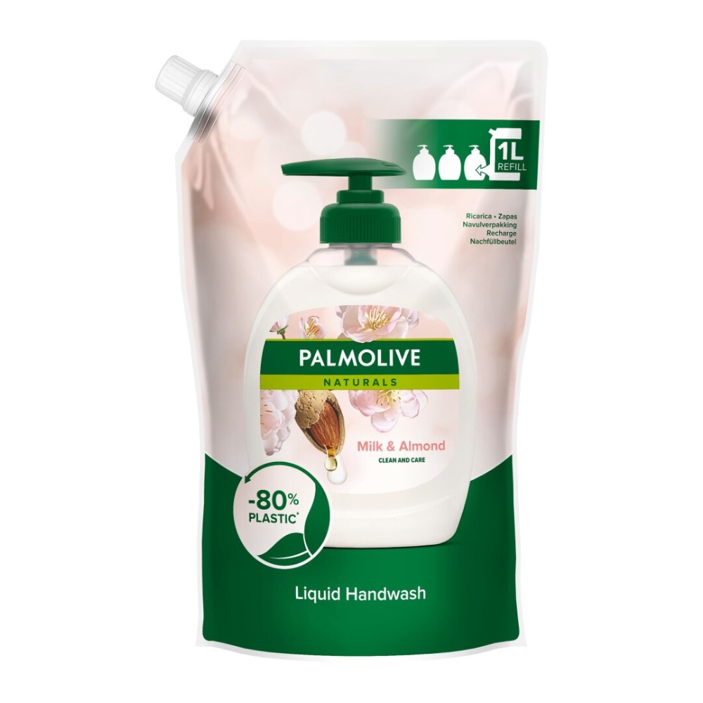 PALMOLIVE SAP. LICHID REZ. 1L ALMOND MILK