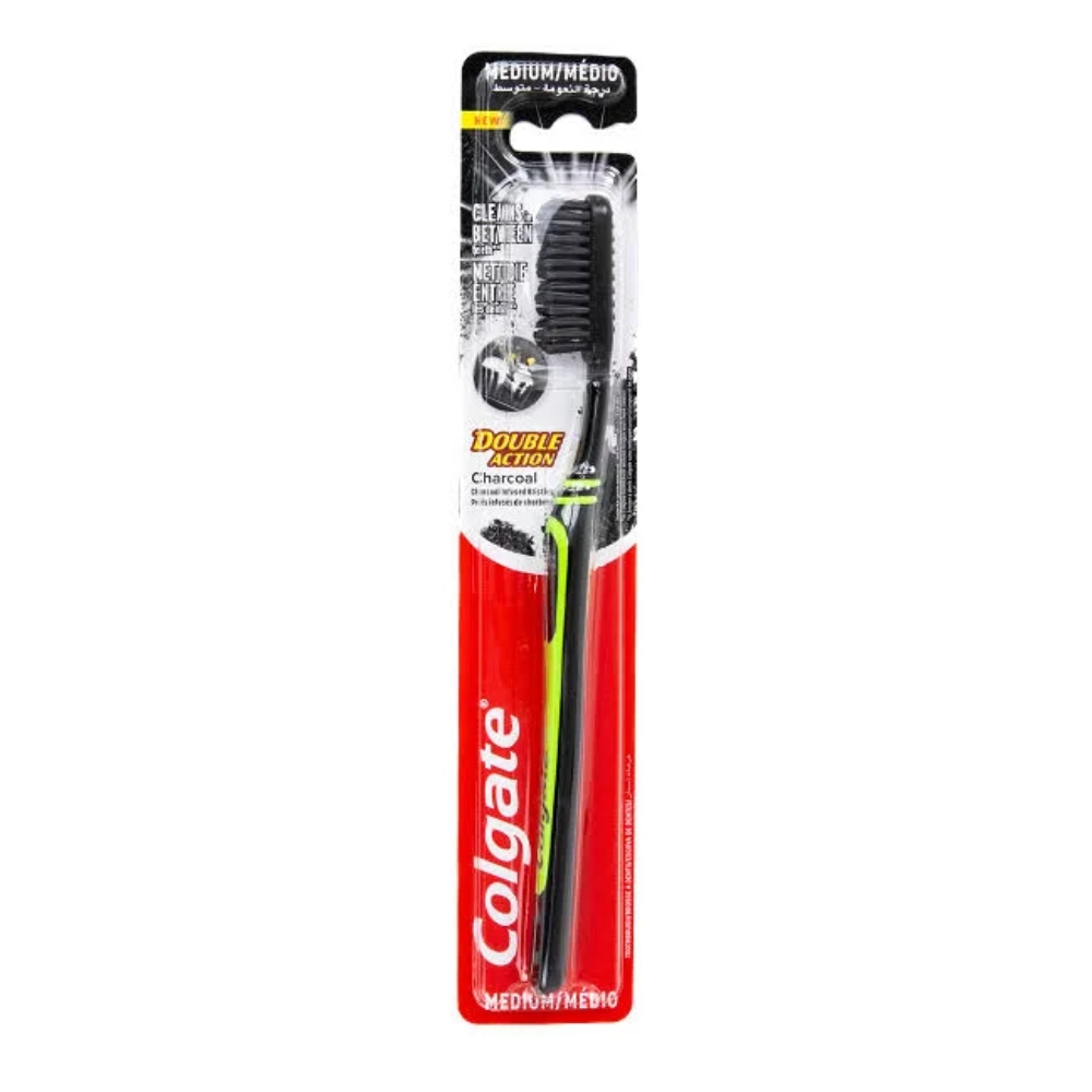 COLGATE PERIUTA CHARCOAL DOUBLE ACTION MEDIUM