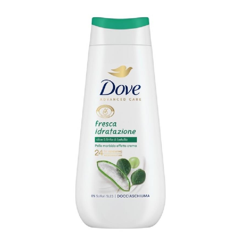 DOVE GEL DUS DAMA 225ML ALOE VERA&LINFA DI BETULLA