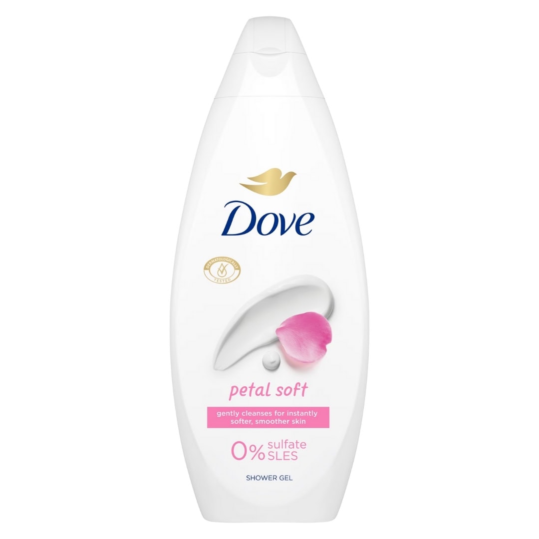 DOVE GEL DUS DAMA 450ML PETAL SOFT