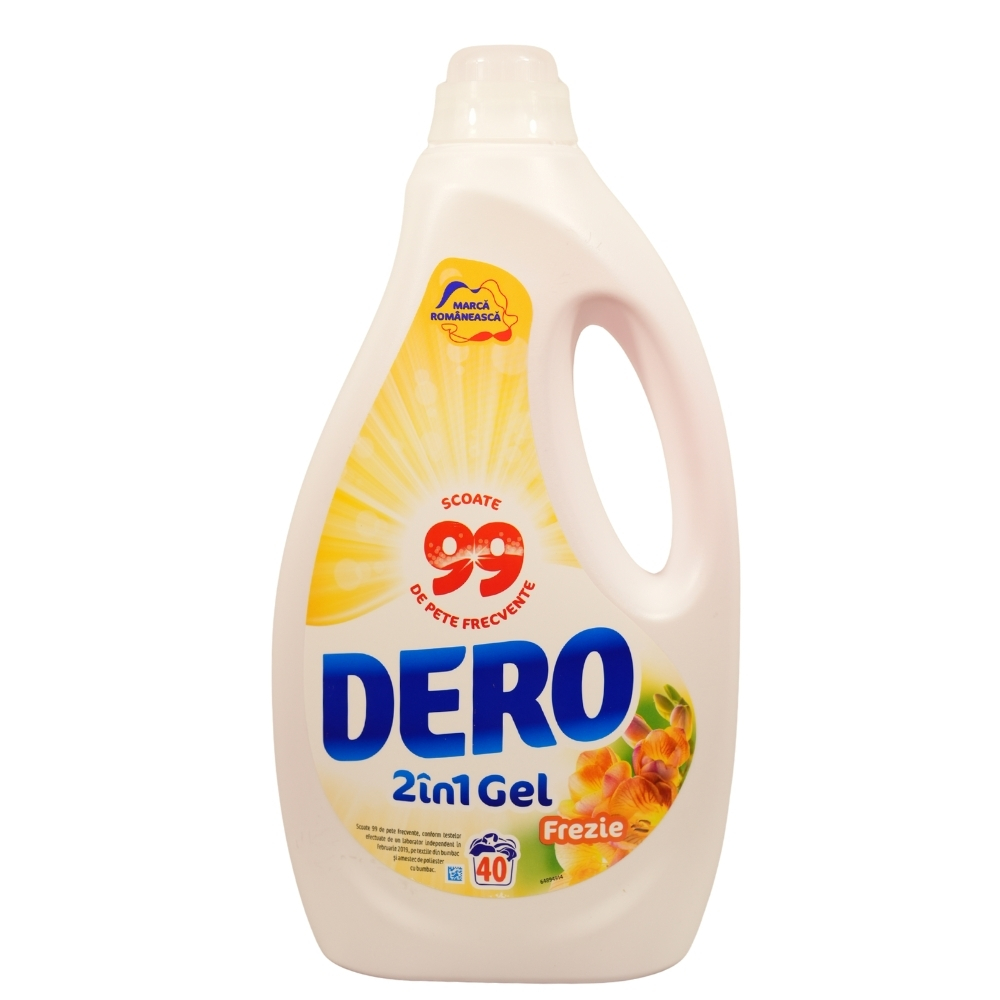 DERO DETERGENT LICHID 2L 2IN1 FREZIE 40SP