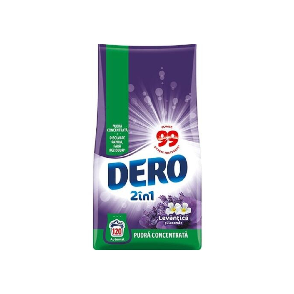 DERO DETERGENT PUDRA AUTOMAT 9KG LAVANDA 120SP