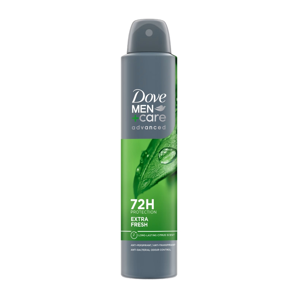 DOVE DEO MEN 250ML ADVANCED EXTRA FRESH