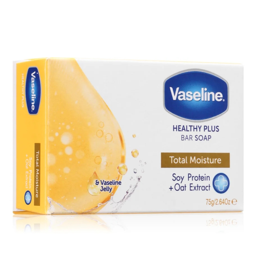 VASELINE SAPUN SOLID 75G TOTAL MOISTURE