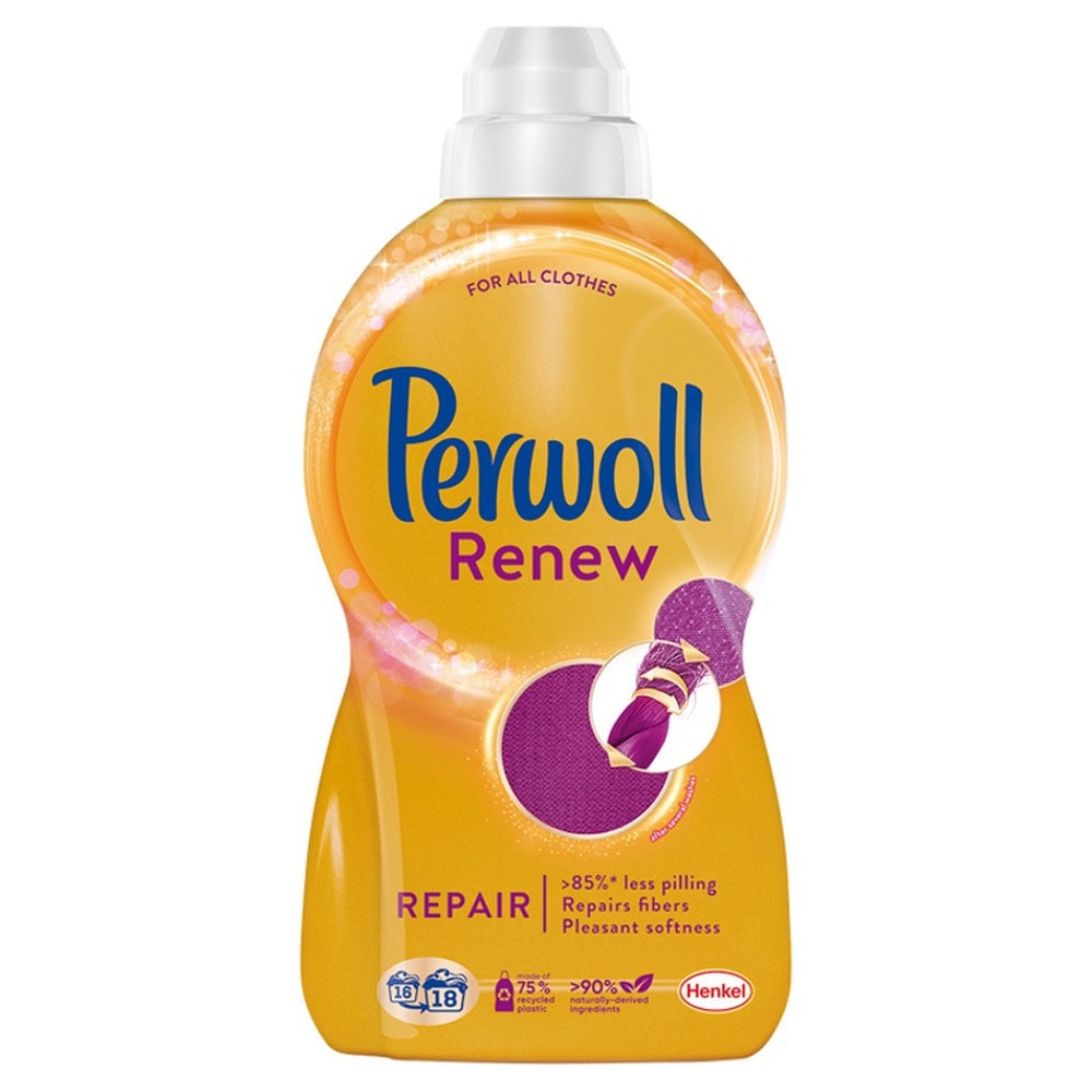 PERWOLL DETERGENT LICHID 990ML RENEW REPAIR 18SP
