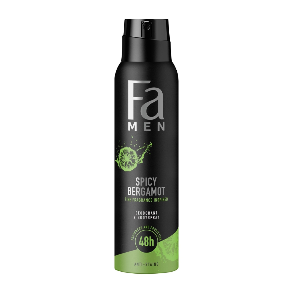 FA DEO MEN 150ML SPICY BERGAMOT