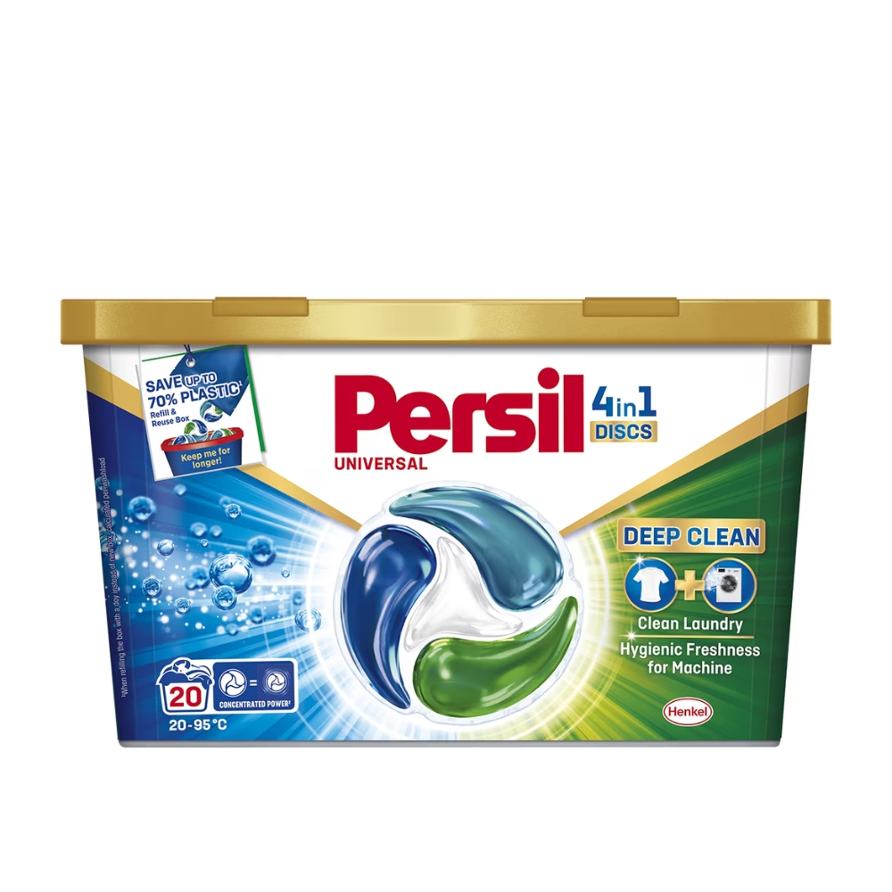 PERSIL DETERGENT CAPSULE 20BUC DISCS UNIVERSAL
