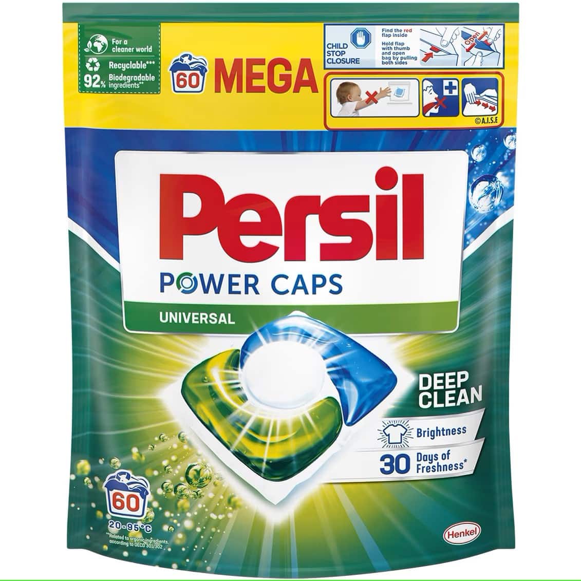 PERSIL DETERGENT CAPSULE 60BUC POWER UNIVERSAL