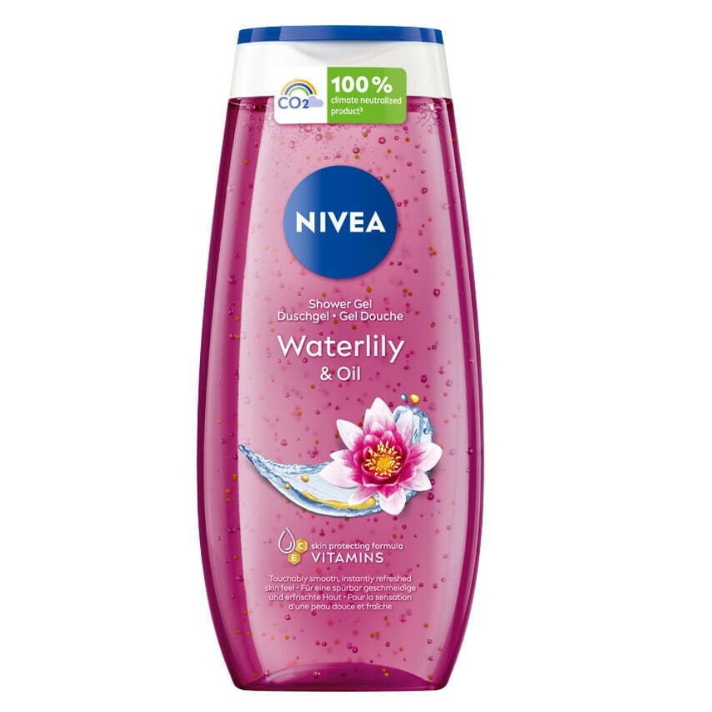 NIVEA GEL DUS 250ML DAMA WATER LILY&OIL