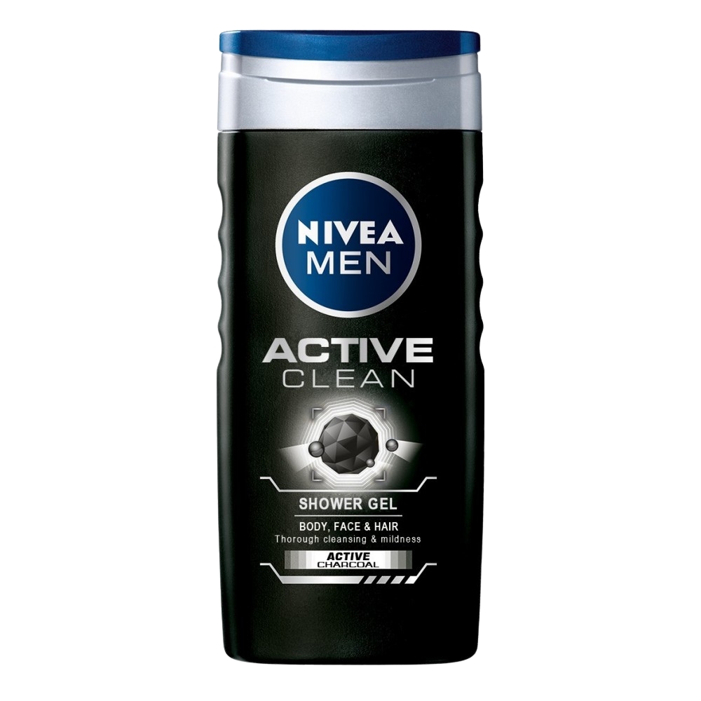 NIVEA GEL DUS 250ML MEN ACTIVE CLEAN
