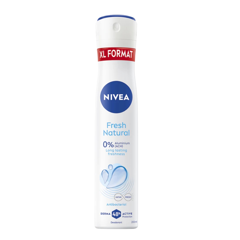 NIVEA DEO DAMA 200ML FRESH NATURAL
