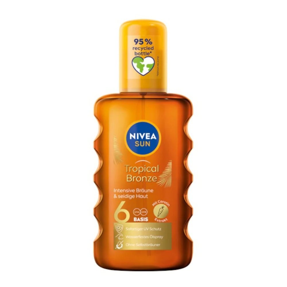 NIVEA SUN ULEI AUTOBRONZANT TROPICAL BRONZE SPF6 200ML