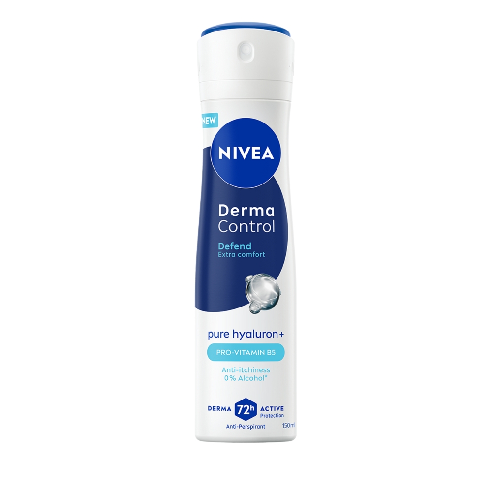 NIVEA DEO DAMA 150ML DERMA CONTROL DEFEND 72H