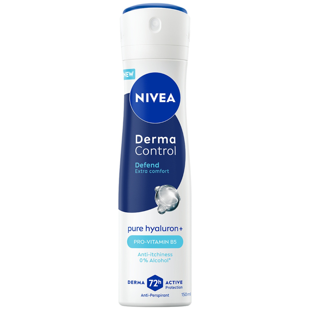 NIVEA DEO DAMA 150ML DERMA CONTROL RESTORE 72H